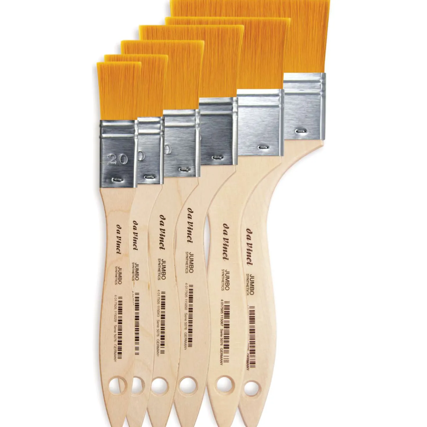 Da Vinci - Serie 5076 Jumbo, fibra sintetica, largo