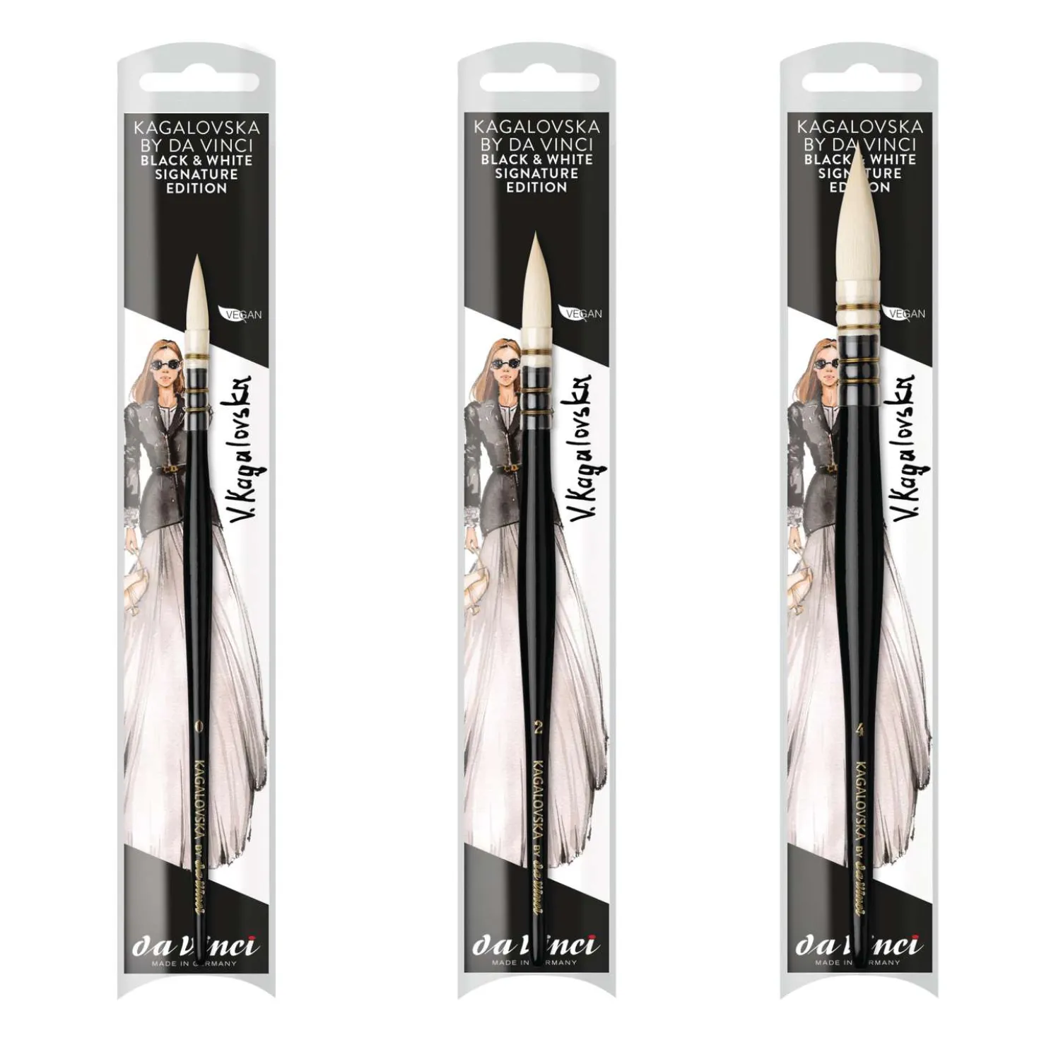 Da Vinci - Serie 11492, Kagalovska Black & White Signature Edition