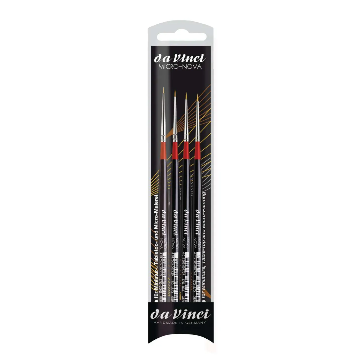 Da Vinci - Serie 170, Micro Nova Set pennelli 4270