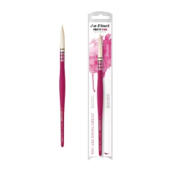 Da Vinci - Serie 494, Pretty Pink, Pennello sintetico per acquerello