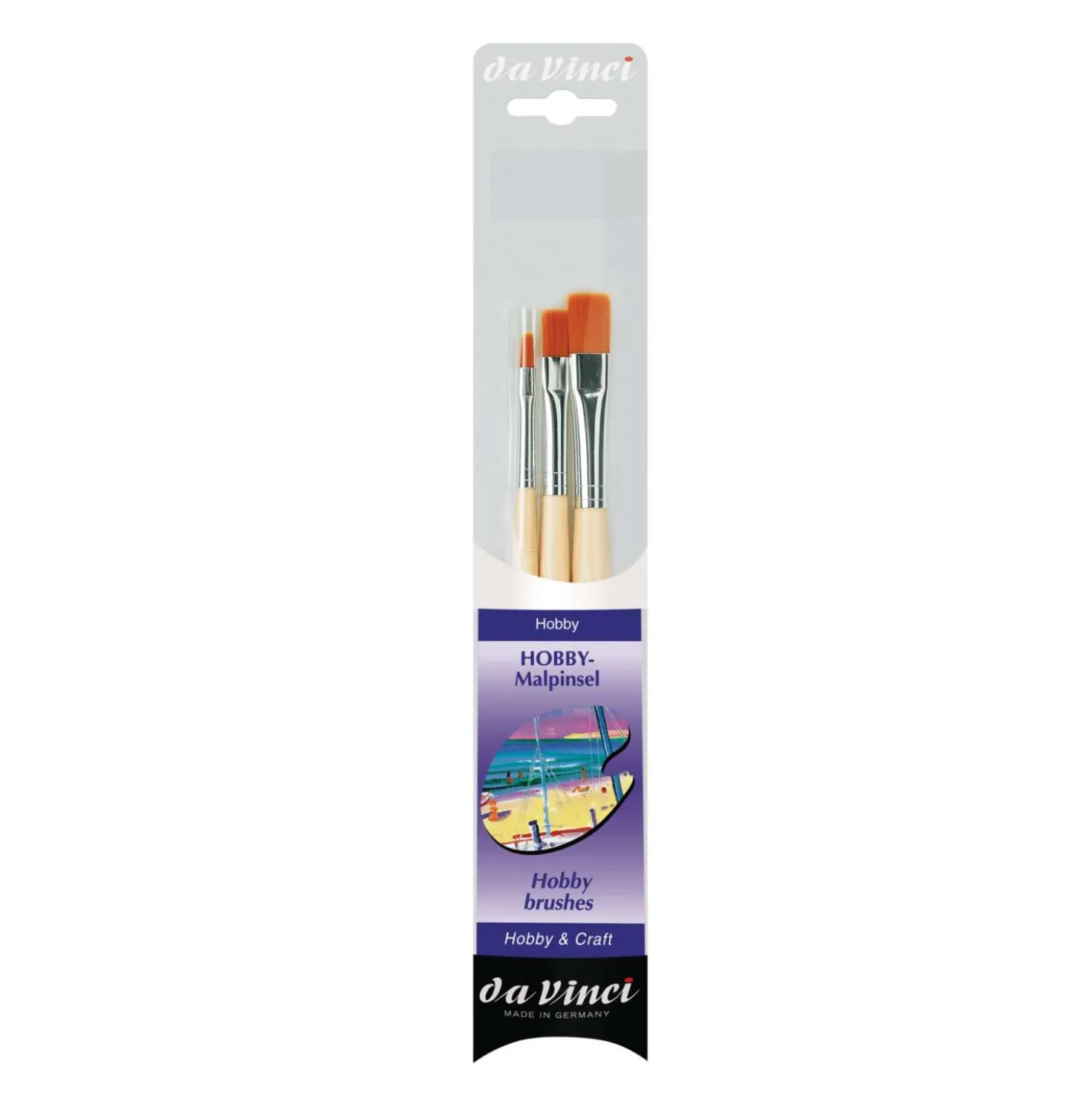 Da Vinci - Serie 5268, set di pennelli per hobby