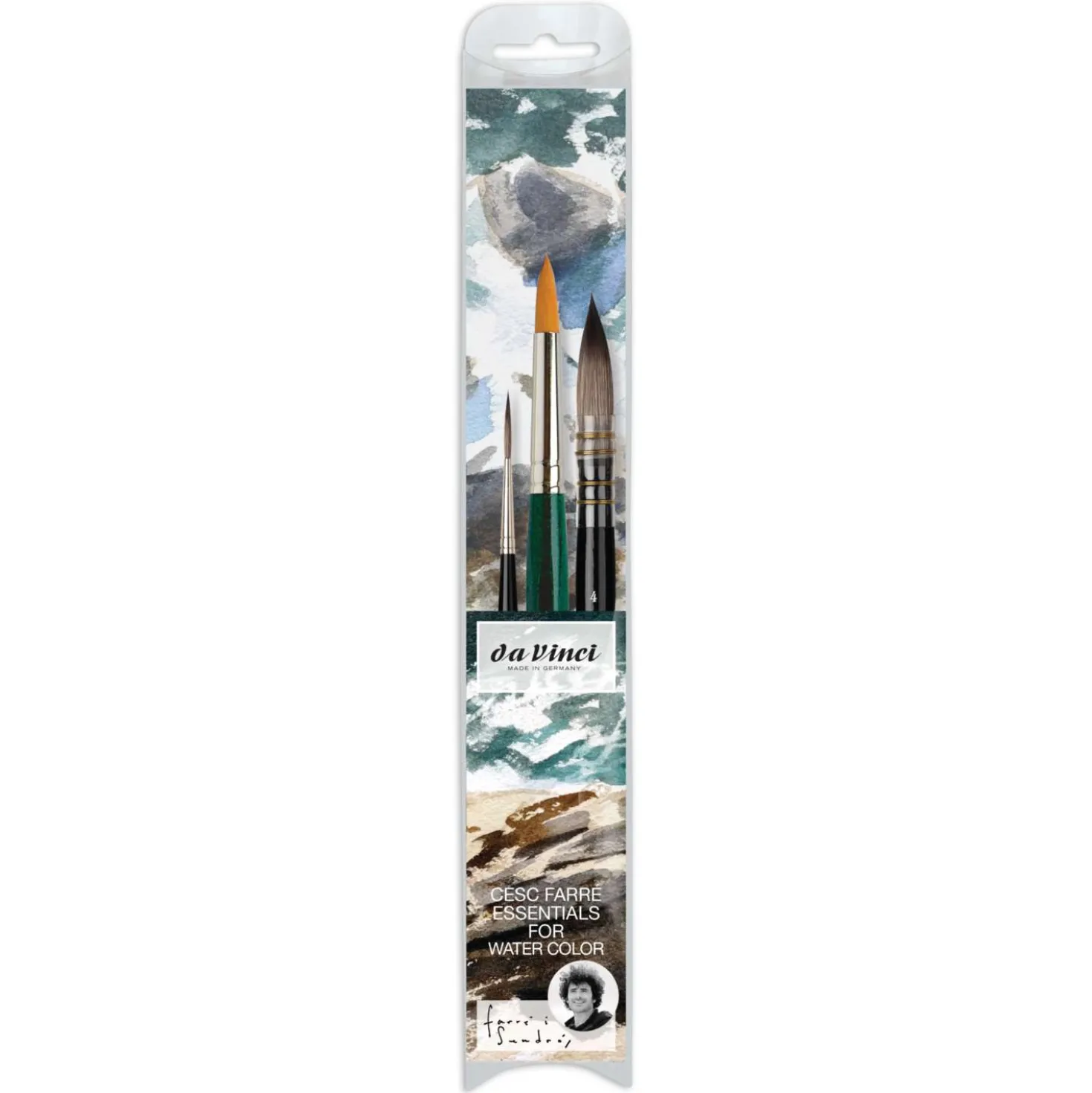Da Vinci - Serie 4013, Set Signature Cesk Farré, Essentials for Watercolor