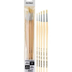 Da Vinci - Serie 5295, Synthetic Bristle, Set da 5 pennelli tondi