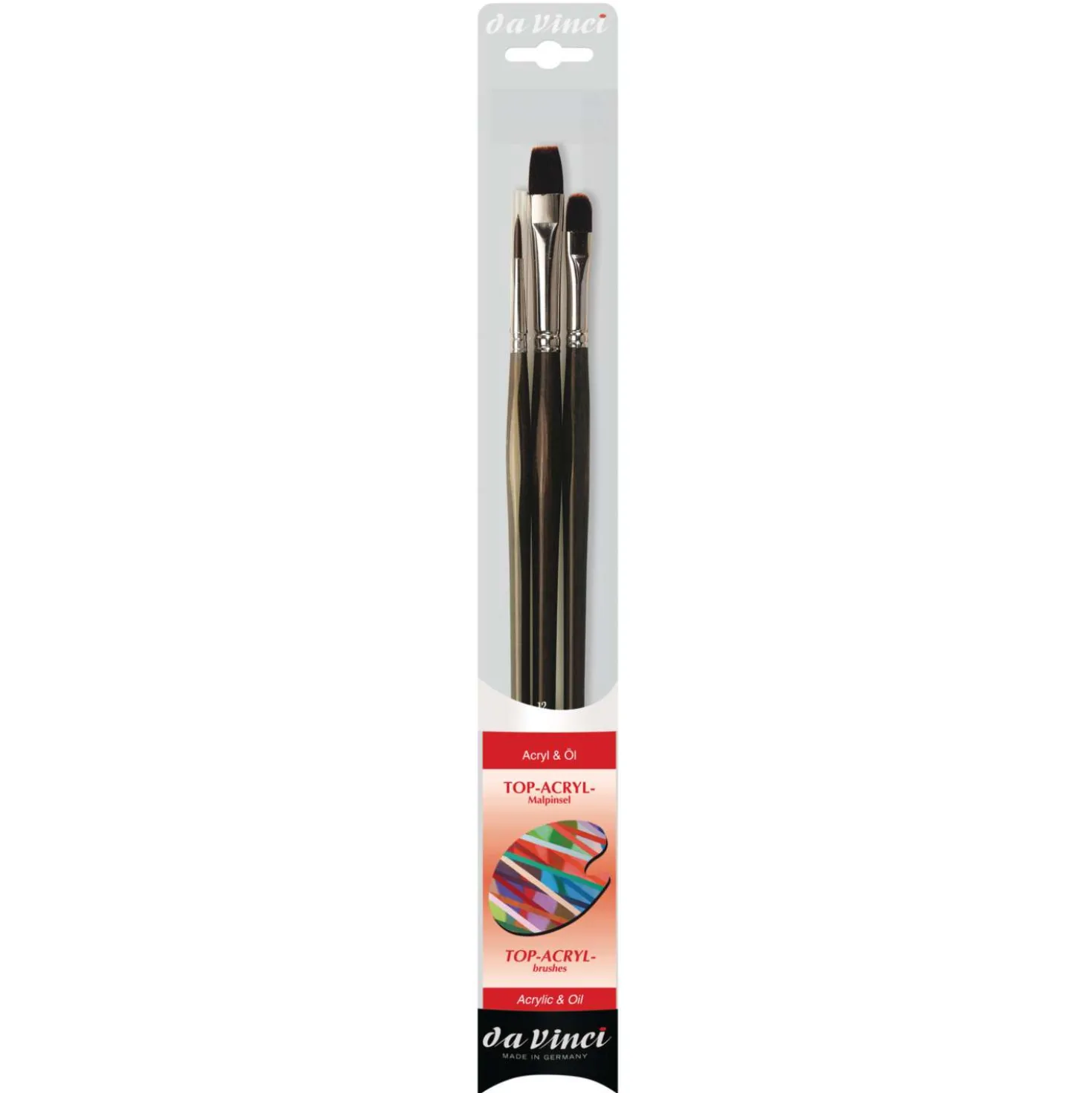Da Vinci Serie 4221 Top-Acryl, fibra sintetica, set