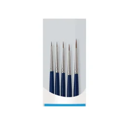 Da Vinci - Set di pennelli per acquerello in martora rossa, Serie 5257
