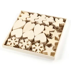 Decorazioni natalizie in legno da appendere