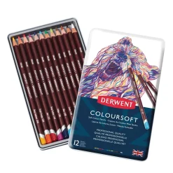 Derwent - Coloursoft, set di matite colorate
