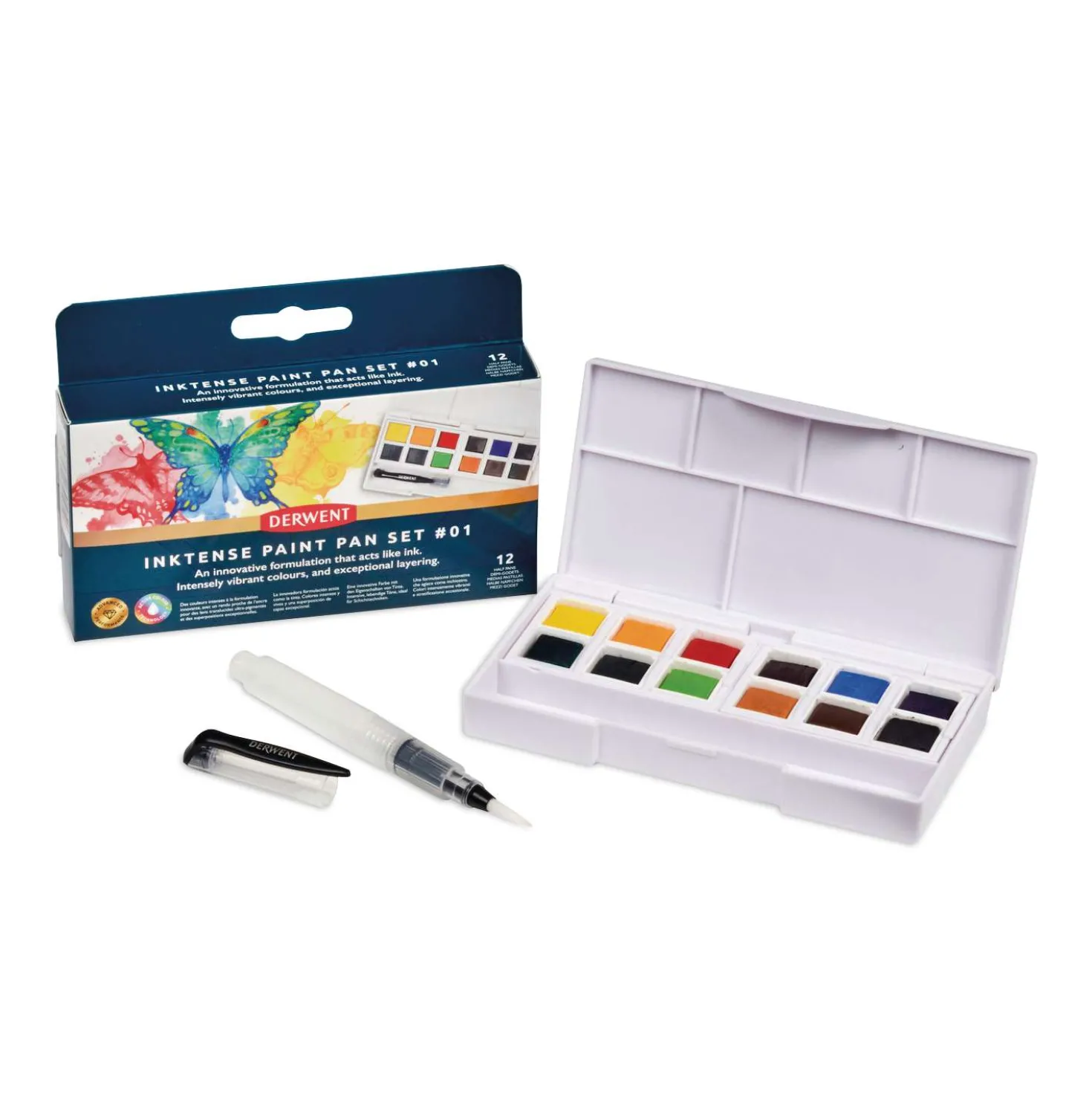 Derwent - Inktense, Paint Pan, Set daviaggio