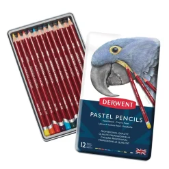Derwent - Pastel Pencils, Set in scatola di metallo