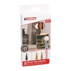 edding 753 creative Set di 5 marker metallici