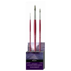 Escoda - Antonio Lopez Garcia, Serie 8602-2, Set pennelli per olio