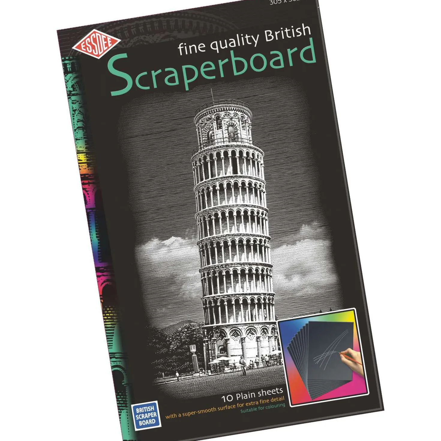 Essdee - Scraperboard originale inglese