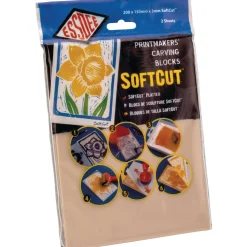 Essdee - Set da 2 blocchi per intagliare SoftCut