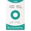 Exacompta - Schede Bristol, Confezioni da 100 fogli