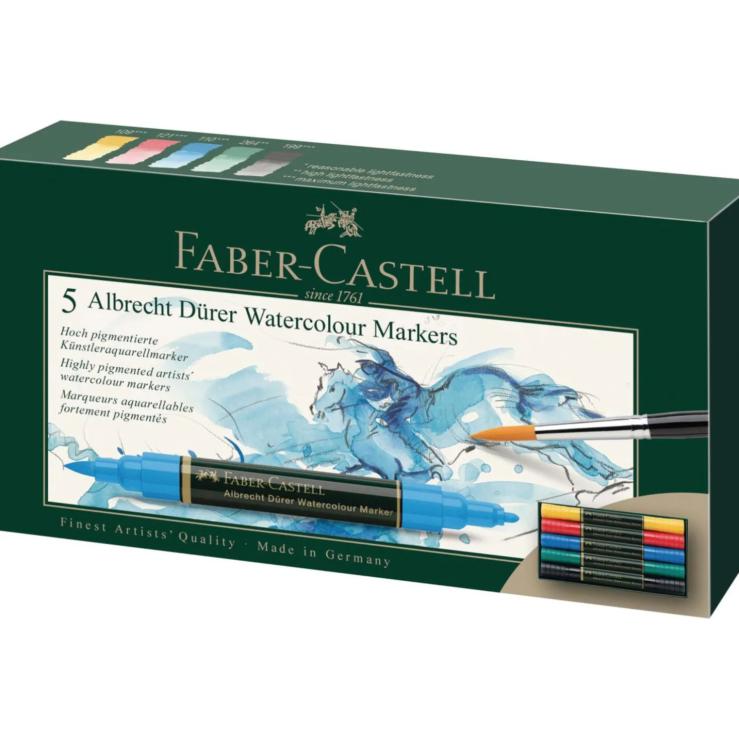 Faber-Castell - Albrecht Dürer Watercolour Marker Set