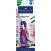Faber-Castell - Goldfaber Aqua Dual Marker, Set da 6