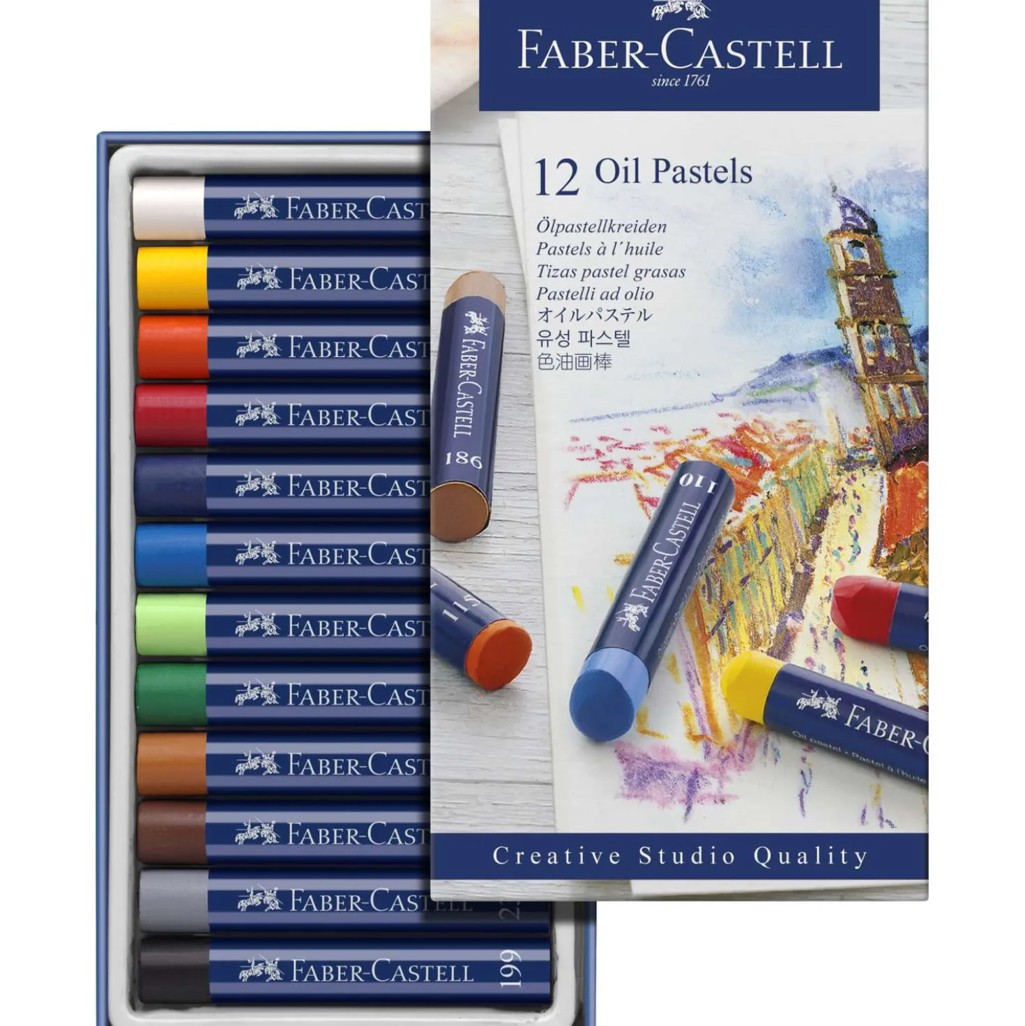 Faber-Castell - Goldfaber, Set di pastelli ad olio