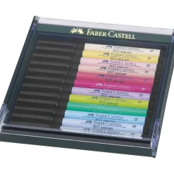 Faber-Castell - Pitt artist pen brush set da12