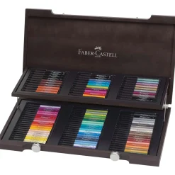 Faber-Castell - Pitt Artist Pen, Set da 90 in scatola di legno