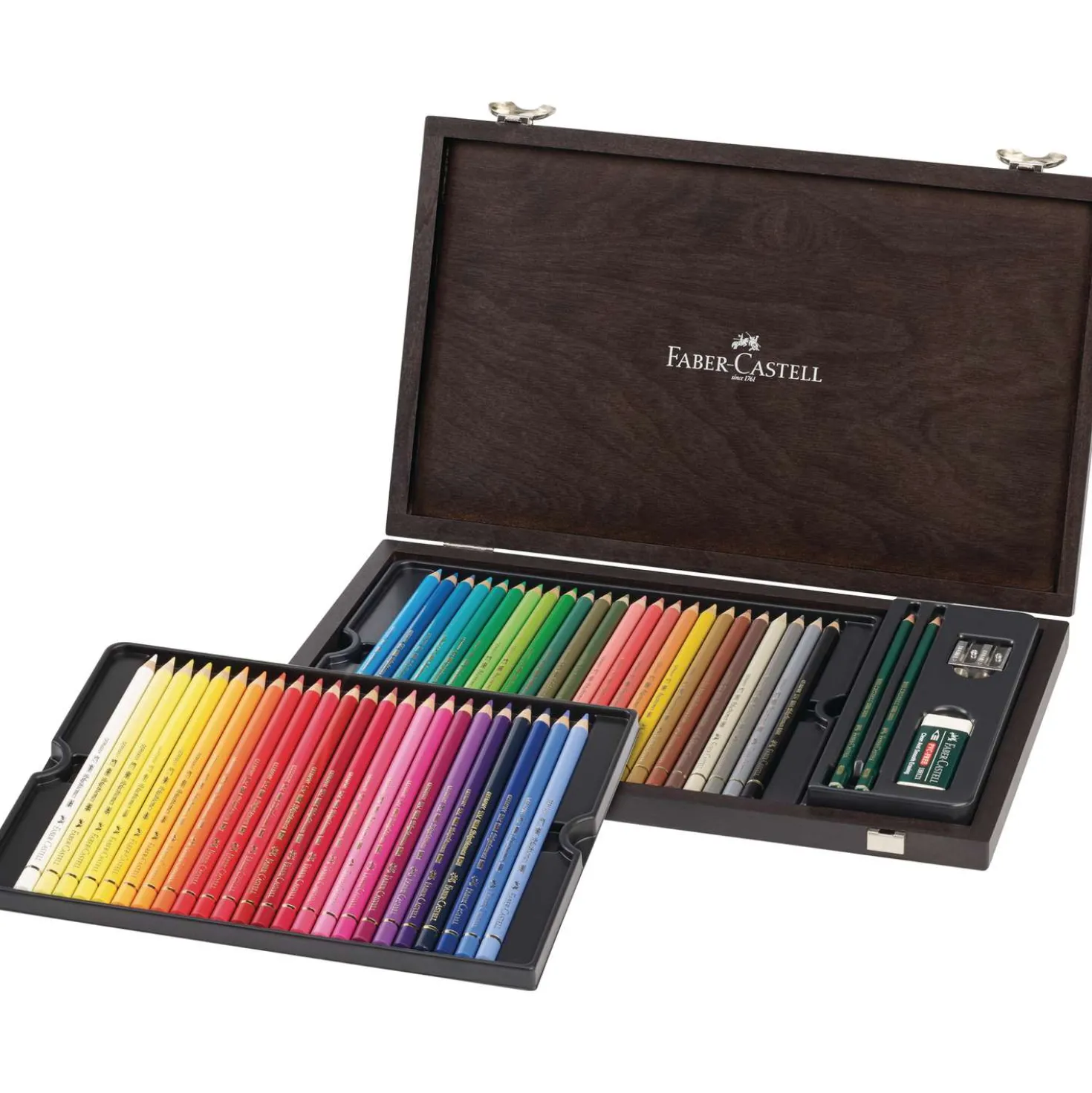Faber-Castell - Polychromos, Set in scatola di legno