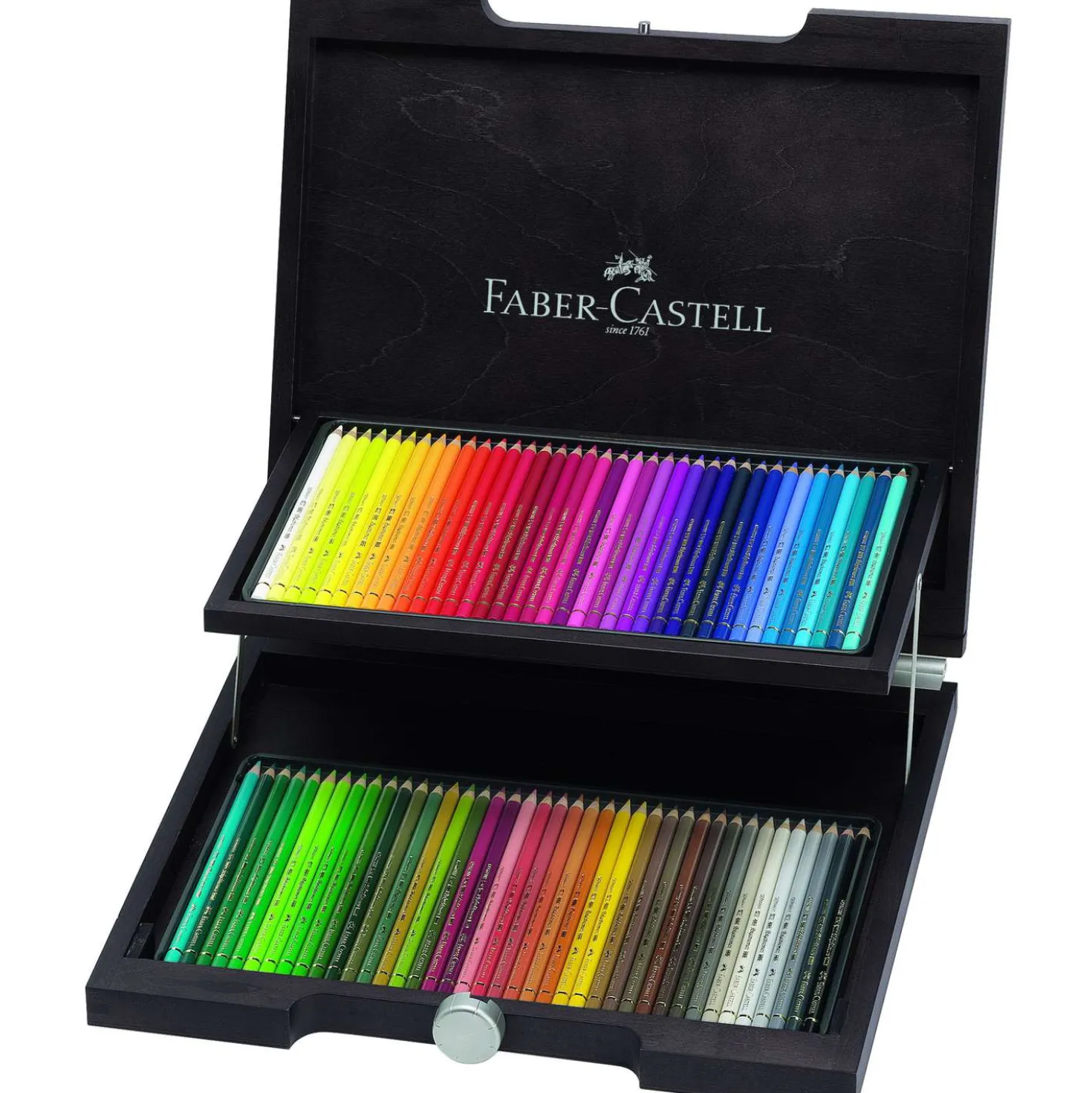 Faber-Castell - Polychromos, Set matite colorate in valigetta di legno