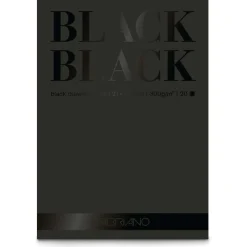 Fabriano - Black Black, blocco di carta nera