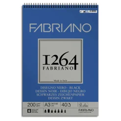 Fabriano - 1264, Blocco da disegno nero