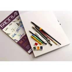 Fabriano - Mixed Media, Blocco di carta per tecniche secche e umide