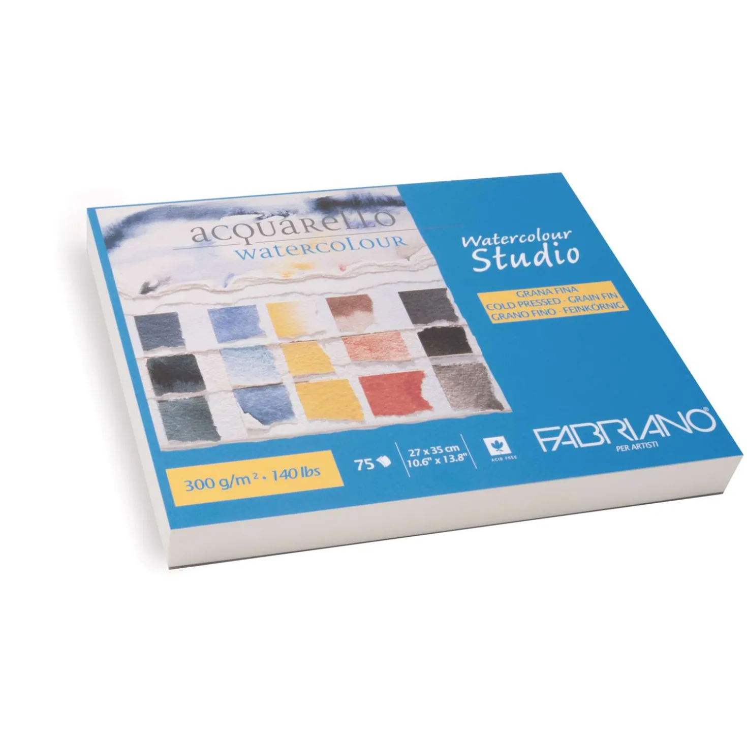 Fabriano - Watercolour Studio, Blocco Jumbo