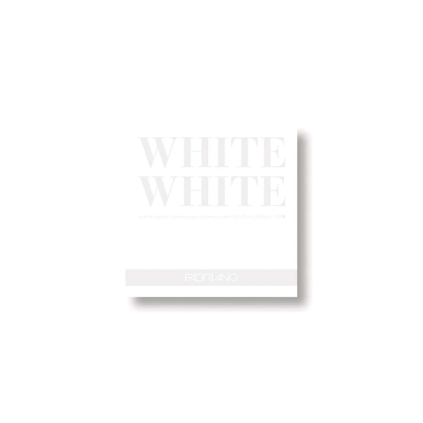Fabriano - White White, Cartoncino bianco