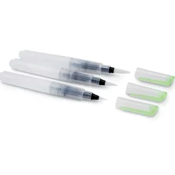 Fill'it - Set da 3 pennelli con serbatoio
