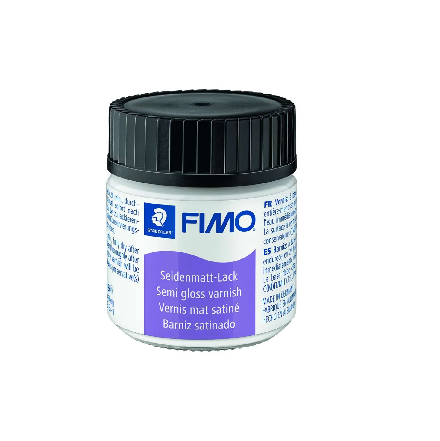 Fimo - Accessoires, Vernice opaca satinata