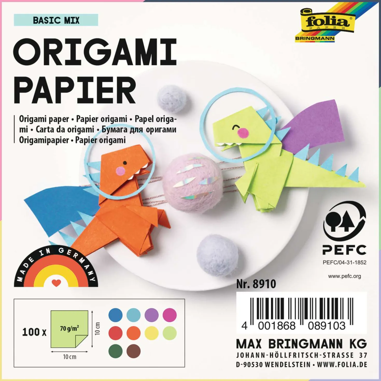 Folia - Fogli origami da piegare