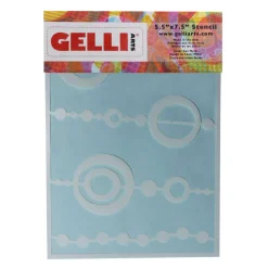 Gelli Arts - Stencil con motivi