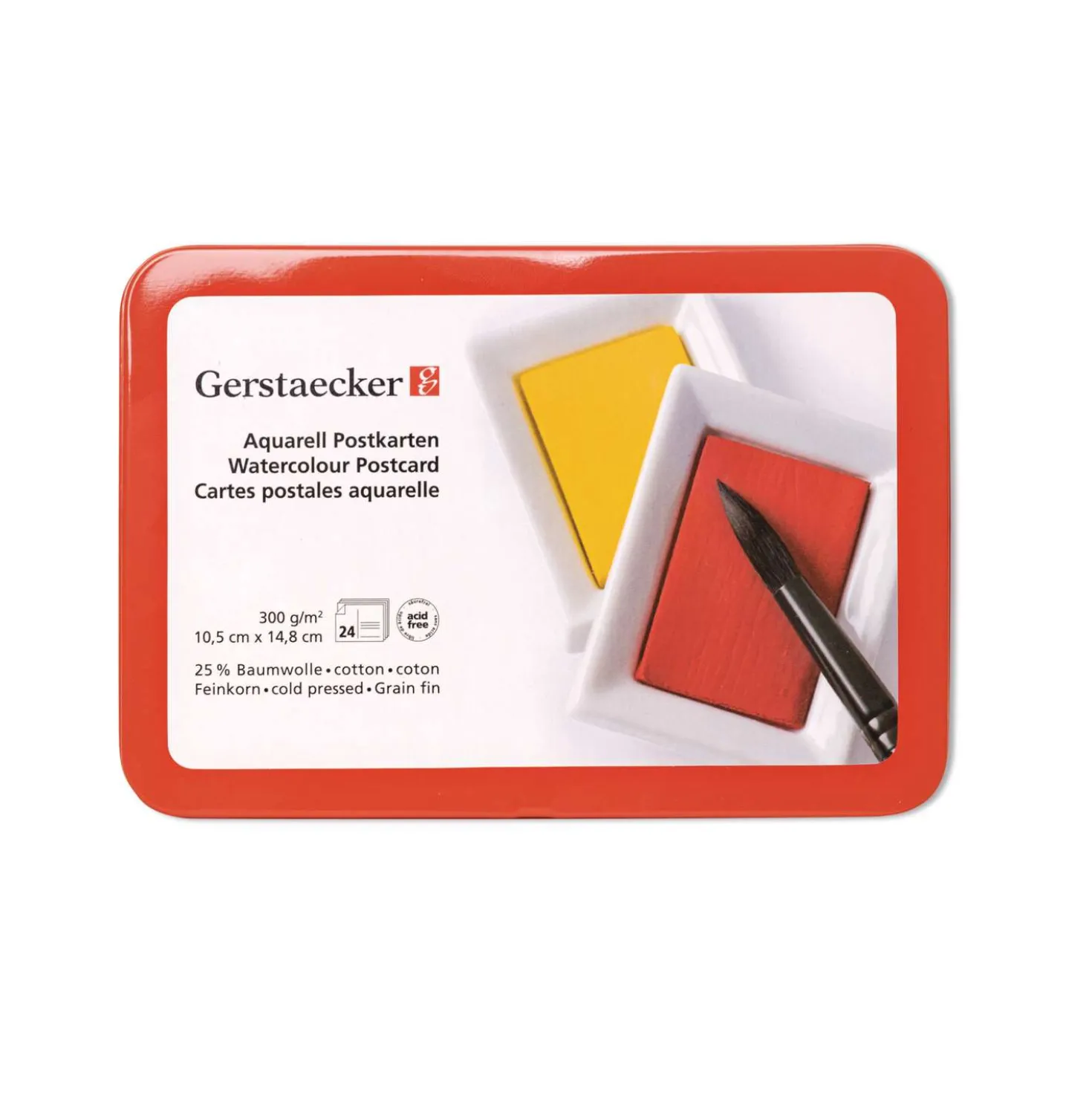 Gerstaecker - Set di cartoline per acquerello