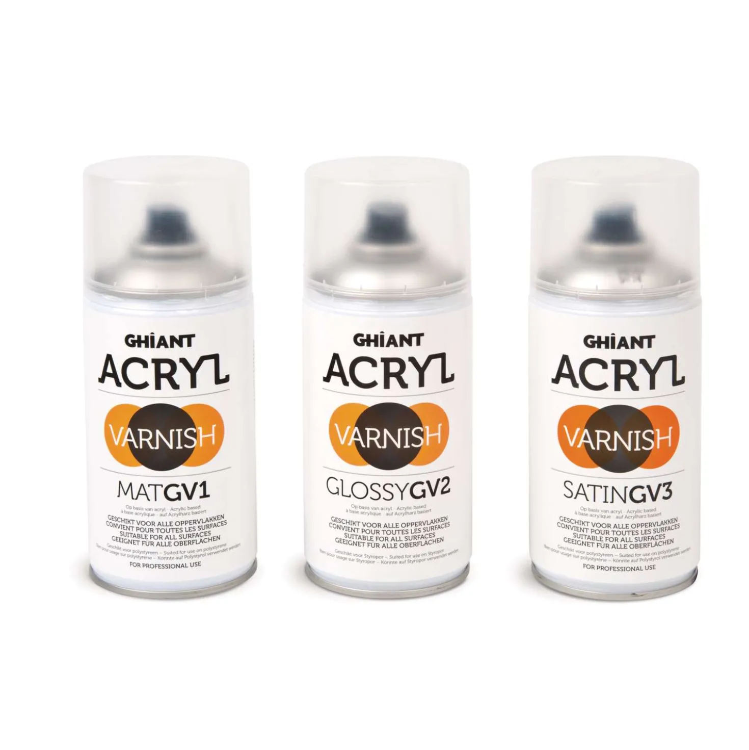 Ghiant - Acryl, Vernice finale