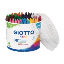 Giotto - Cera, Set da 96 pastelli a cera
