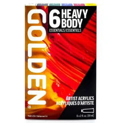 Golden - Heavy Body, Set Essentials di colori acrilici