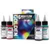 Golden - High Flow, Set di colori acrilici per aerografo