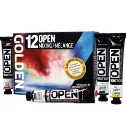 Golden - Open, Set Mixing di colori acrilici