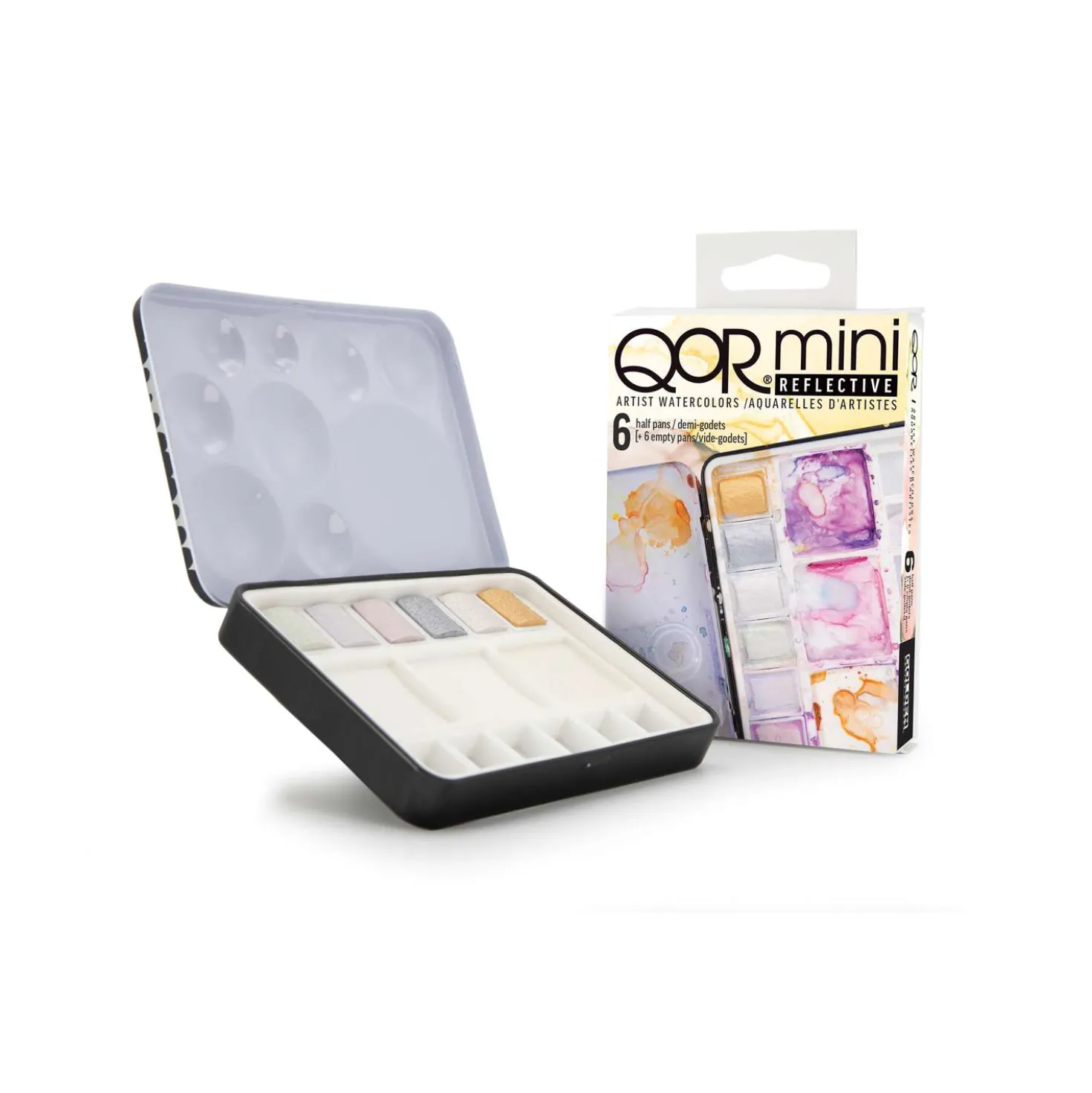Golden - QoR, Mini set di acquerelli Reflective