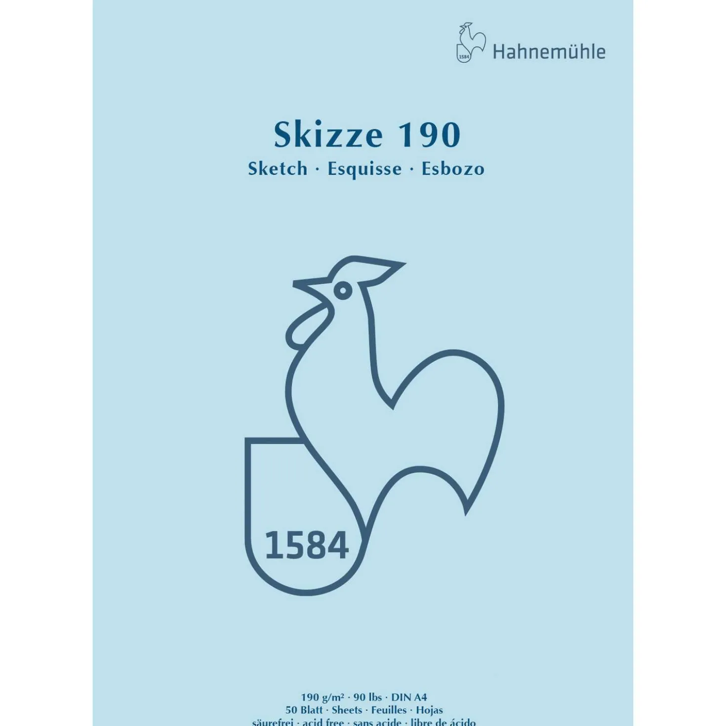 Hahnemühle - Blocco per schizzi, 190 g/mq