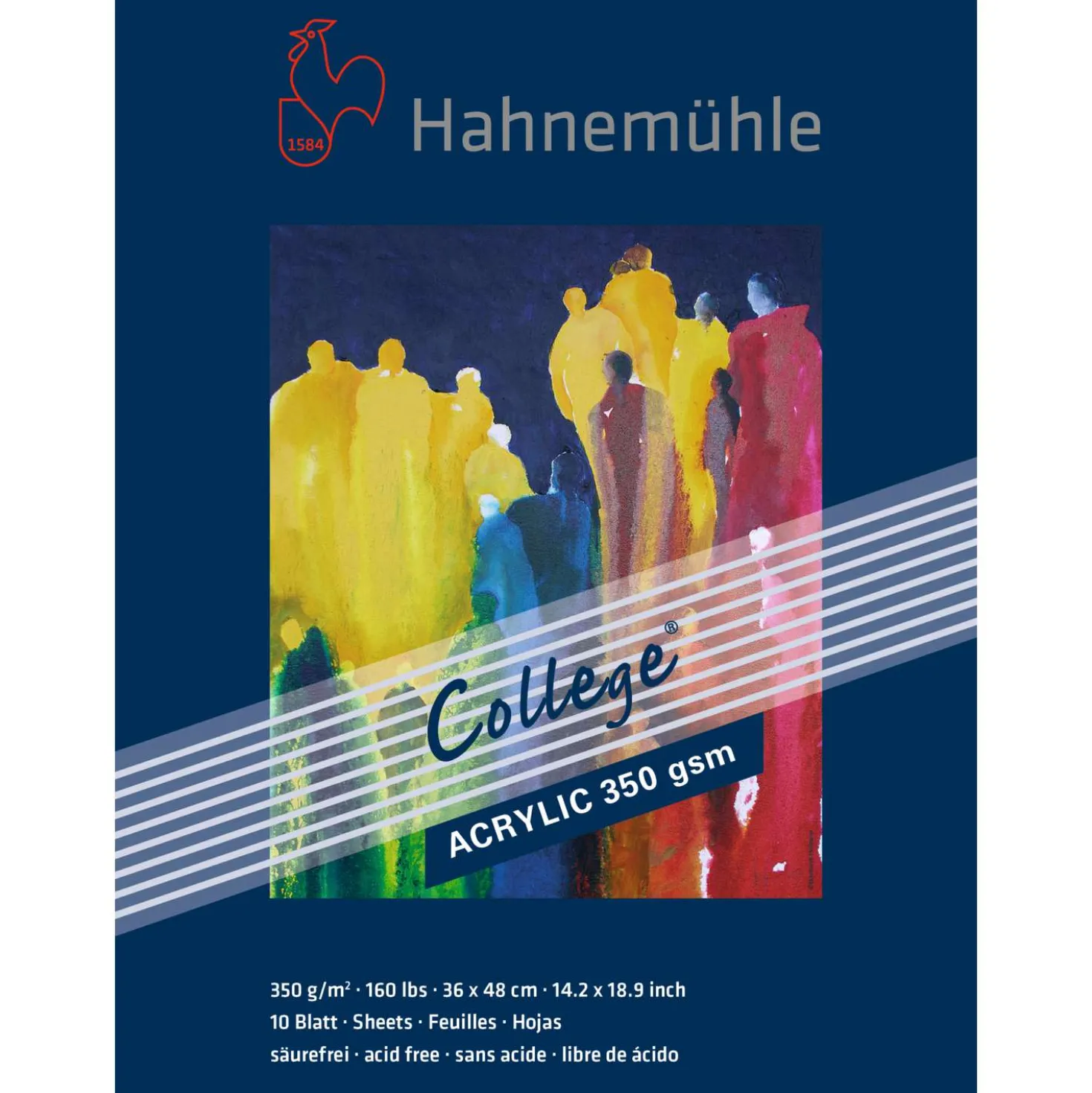 Hahnemühle - College, blocco per acrilico