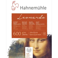 Hahnemühle - Leonardo, blocco 600 g/mq