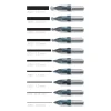 Hiro Leonardt - Assortimento di pennini per scrittura ornamentale