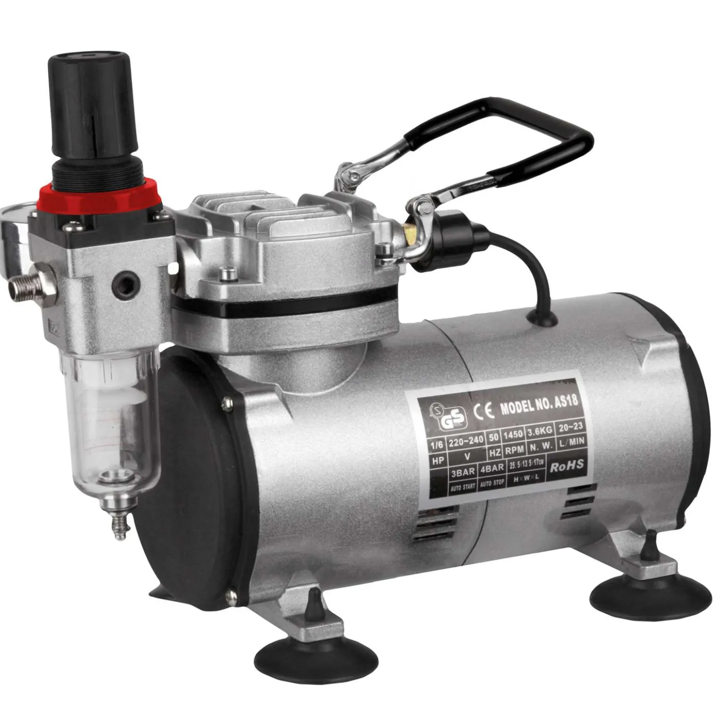 Honsell - Airbrush Mini-compressore 18
