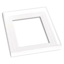 I Love Art - Cornice a cassetta americana, White