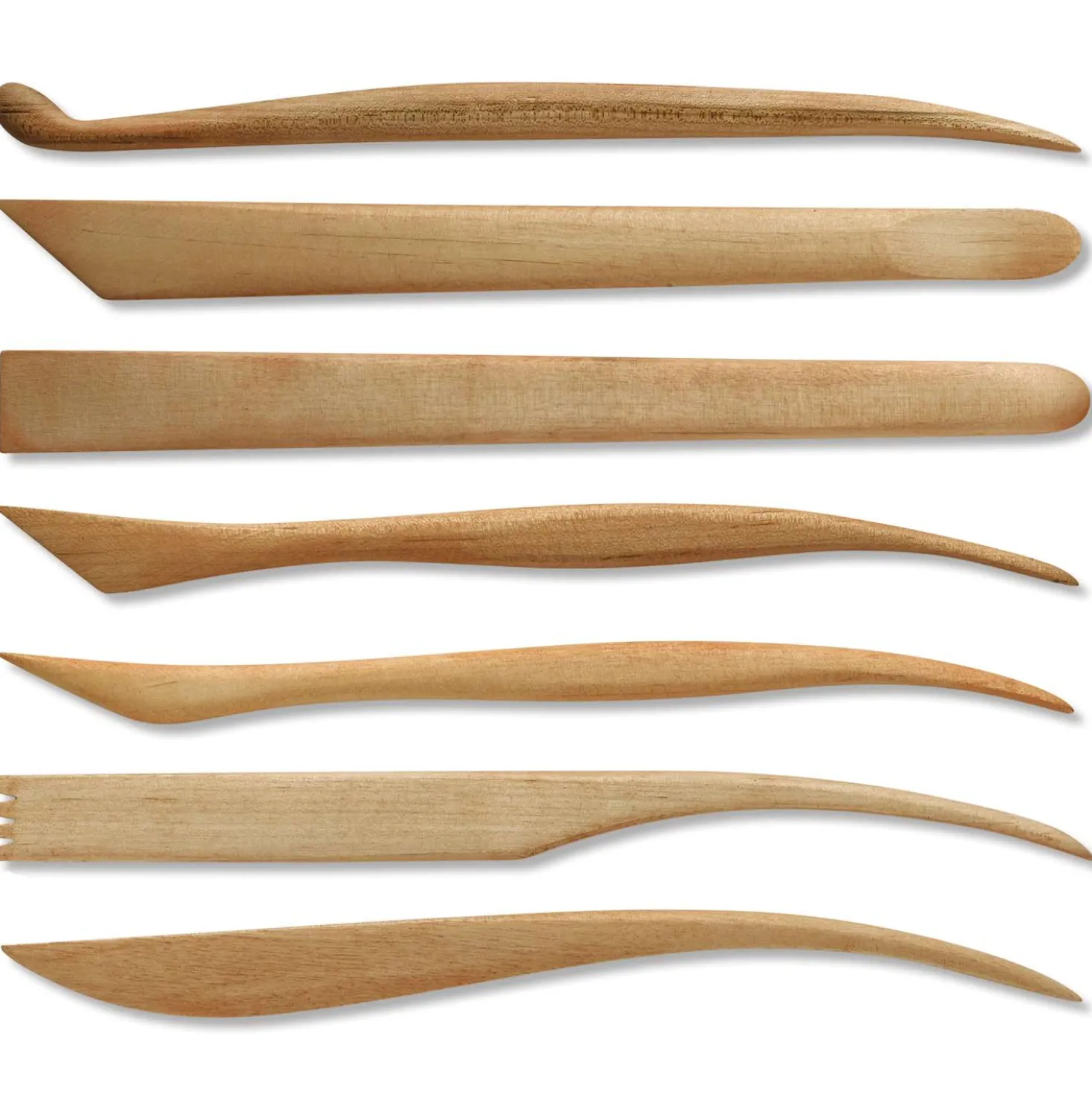 I Love Art - Set di spatole in legno per modellare