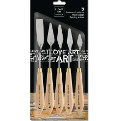 I Love Art - Set di spatole per pittura