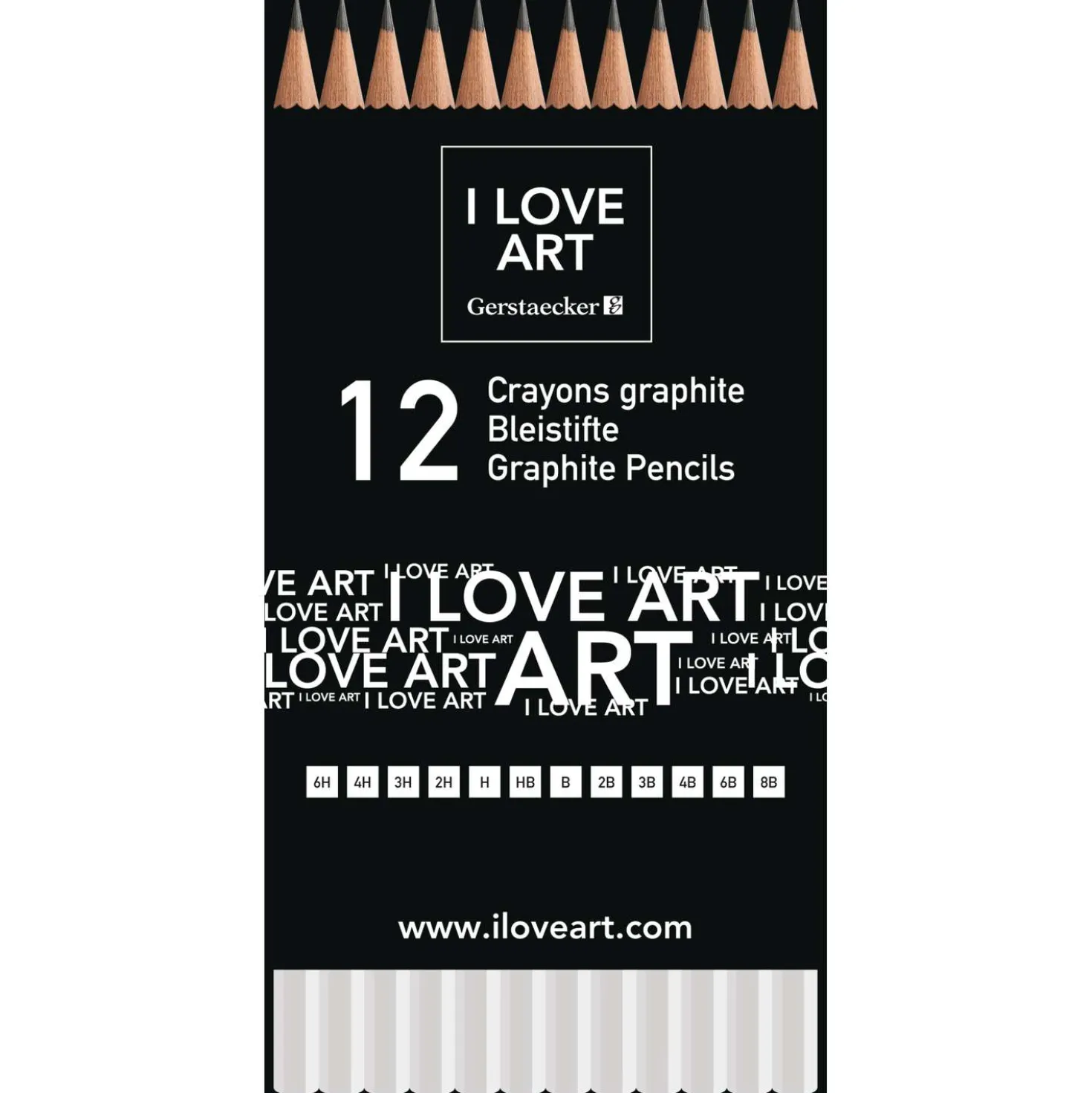 I Love Art - Sketch, Set di matite